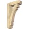 Ekena Millwork Merced Craftsman Rough Sawn Bracket w/ Offset Brace, Douglas Fir, 6"W x 20"D x 32"H BKT0604X20X32MRC04RDF - alternate 1